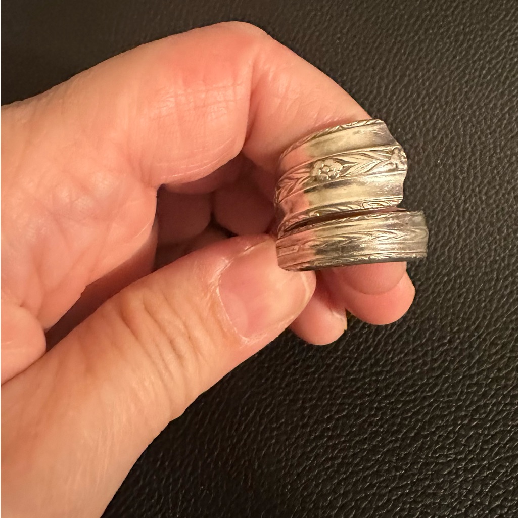 Silver Spoon Ring